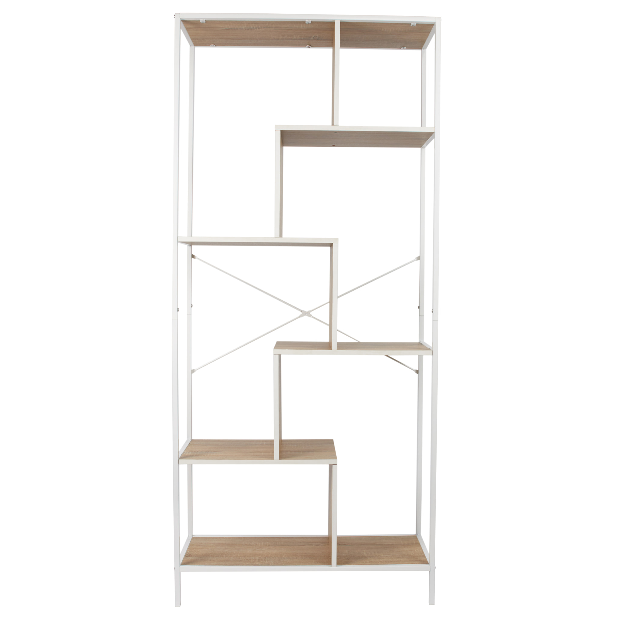 Etagere Edison Blanc 80x30x180cm