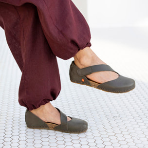 Sandalias 0384 ROMA BLACK/ CRETA color Black