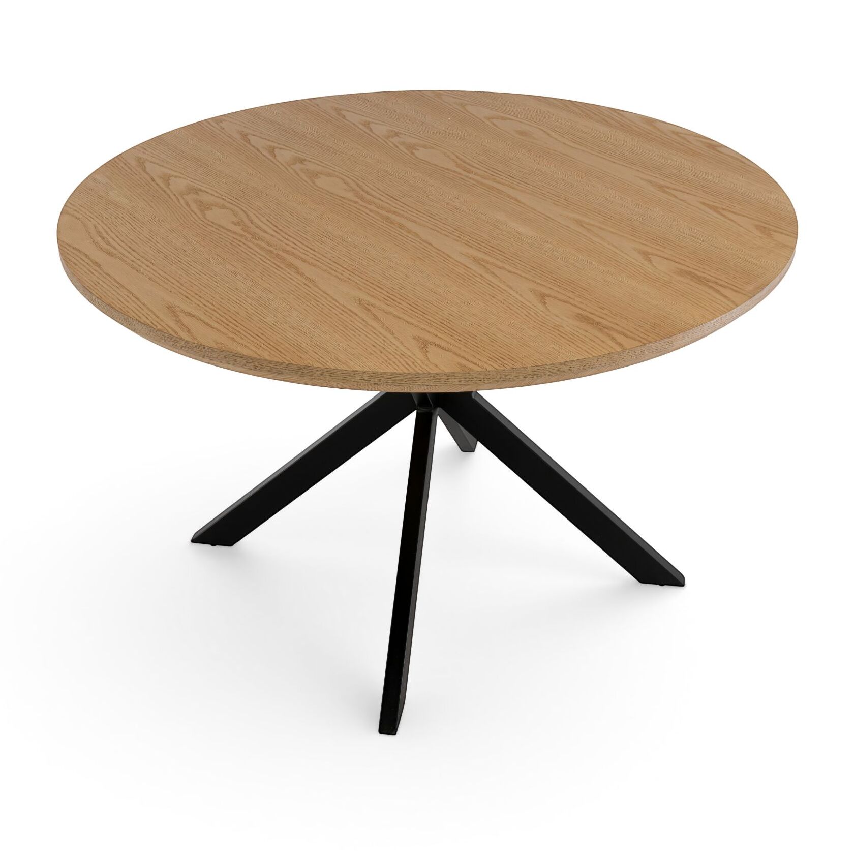 Tavolo rotondo GIRAGLIA in mdf finitura rovere