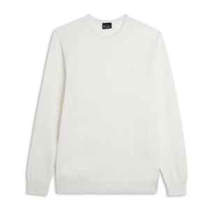 Maglione girocollo da uomo in lana 100%