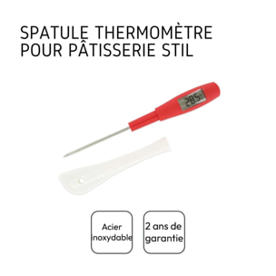 Set de 2 ustensiles de cuisine spatule de cuisine et spatule cuisine inox Fackelmann Multifonctions