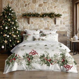 Housse de couette avec boutons-pression Holly Garland