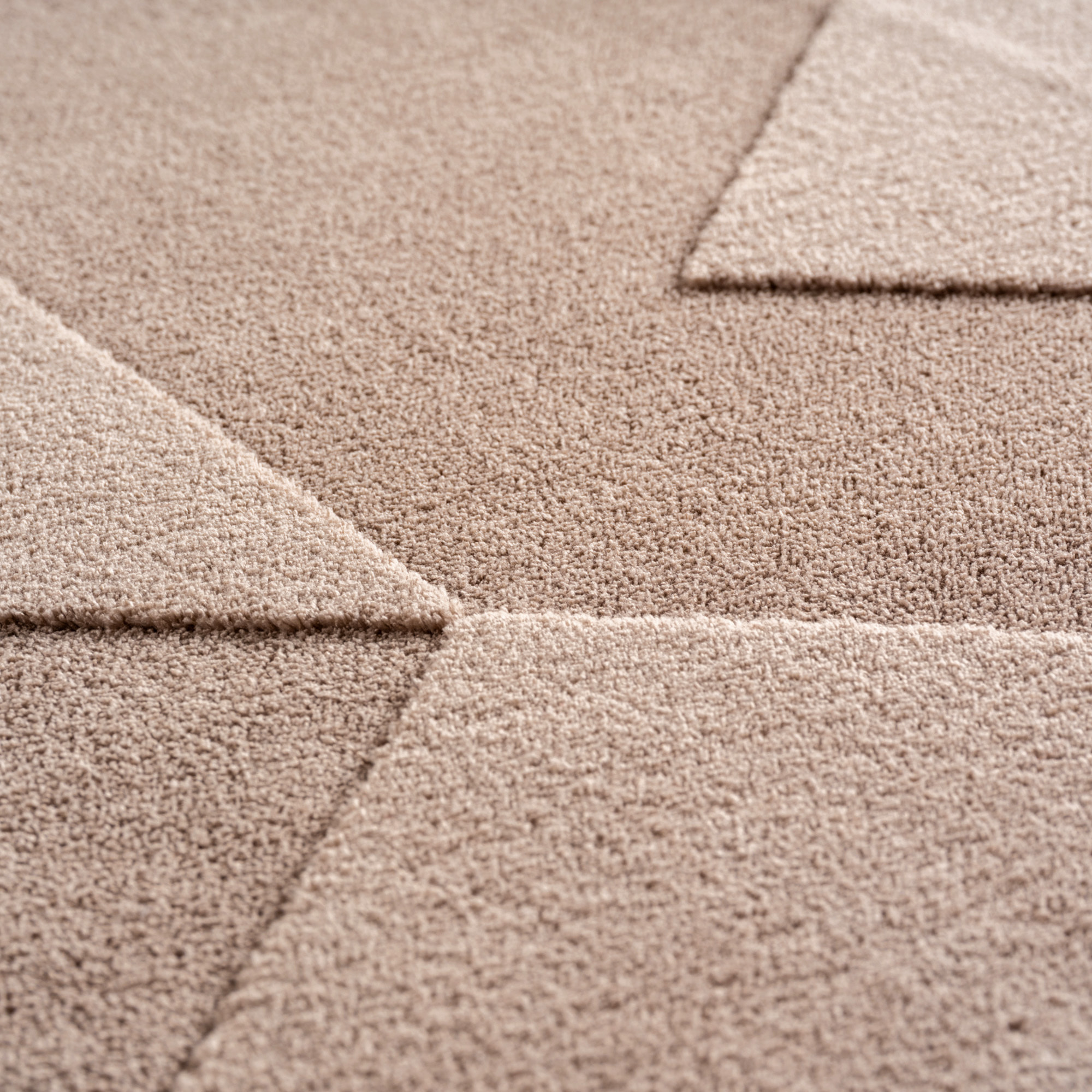 LENNY - Tapis de salon beige au design moderne