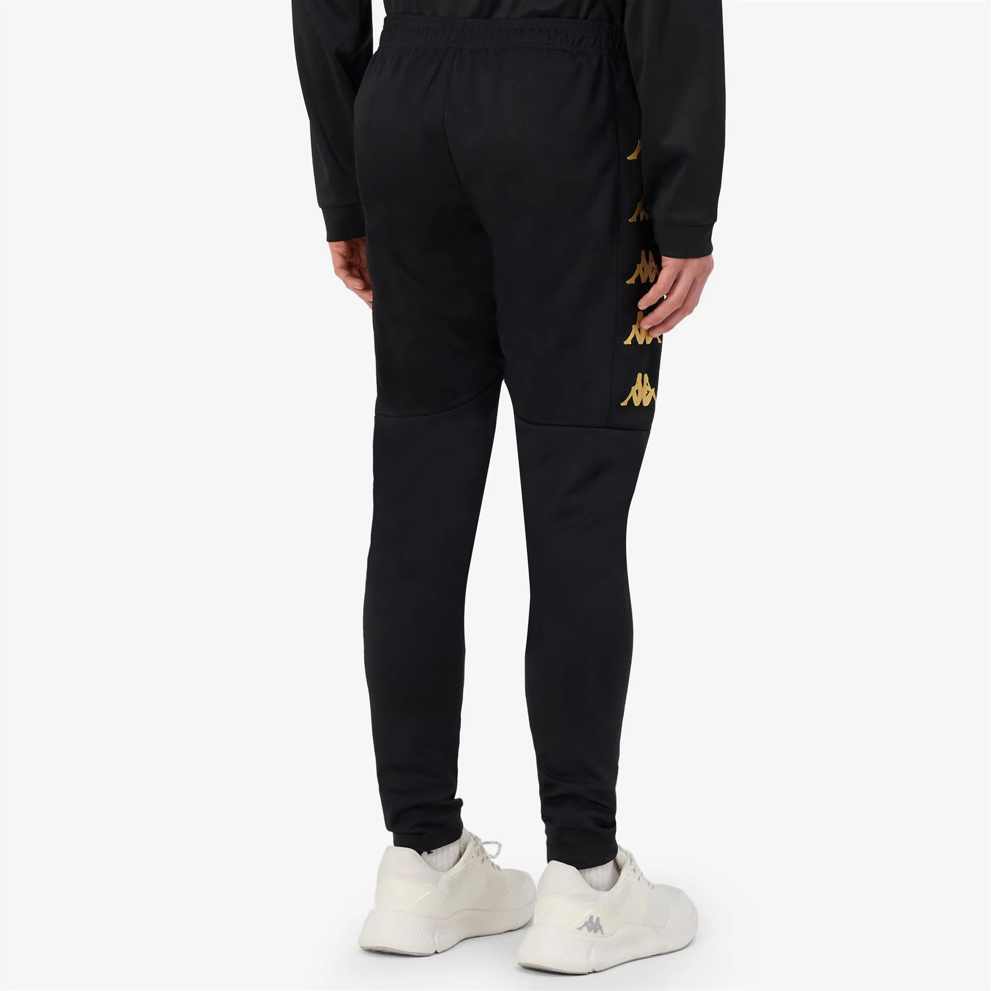 Kappa - Pantaloni Uomo Nero - Kappa4Football Gaschin