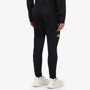Kappa - Pantaloni Uomo Nero - Kappa4Football Gaschin
