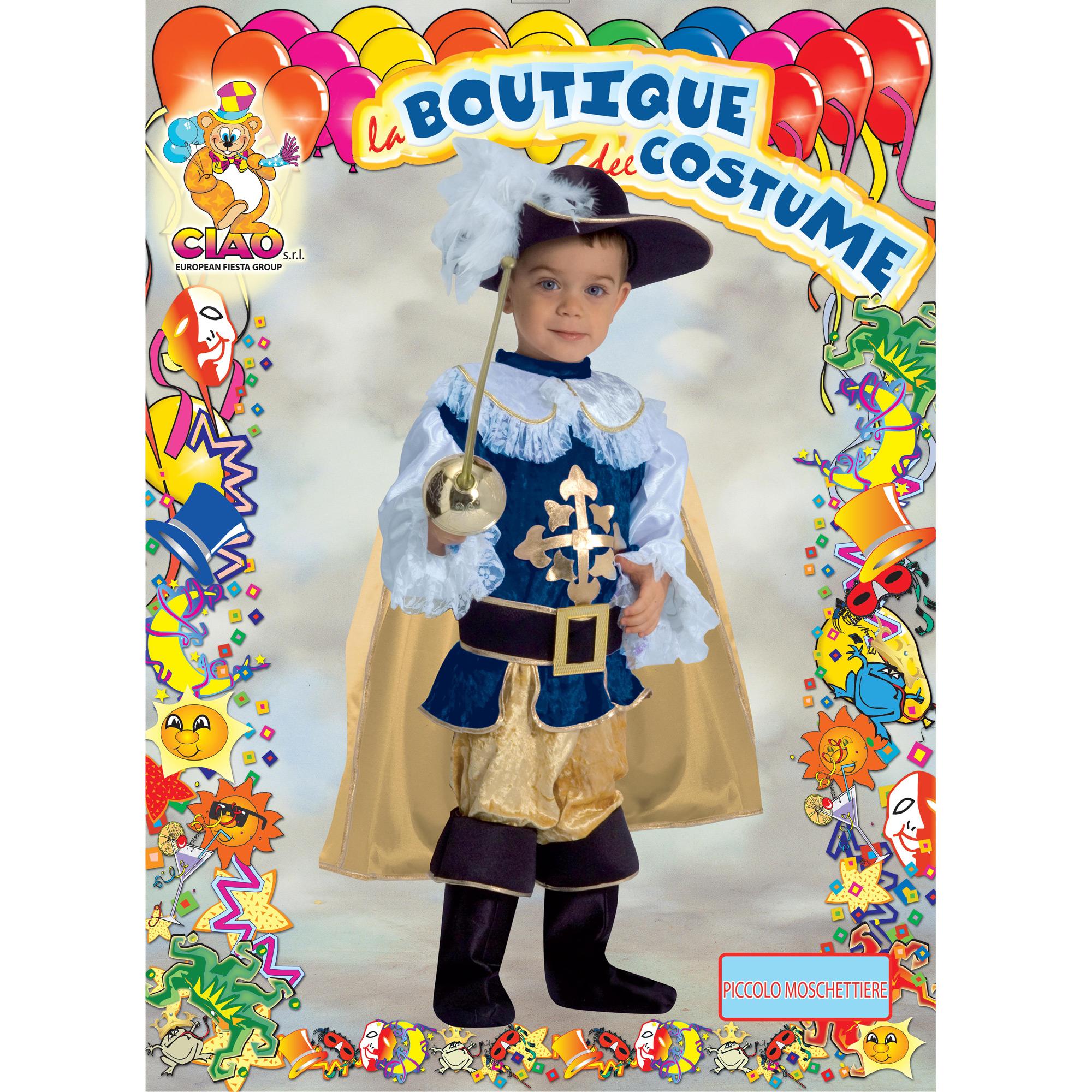 Costume Travestimento Moschettiere Bambino