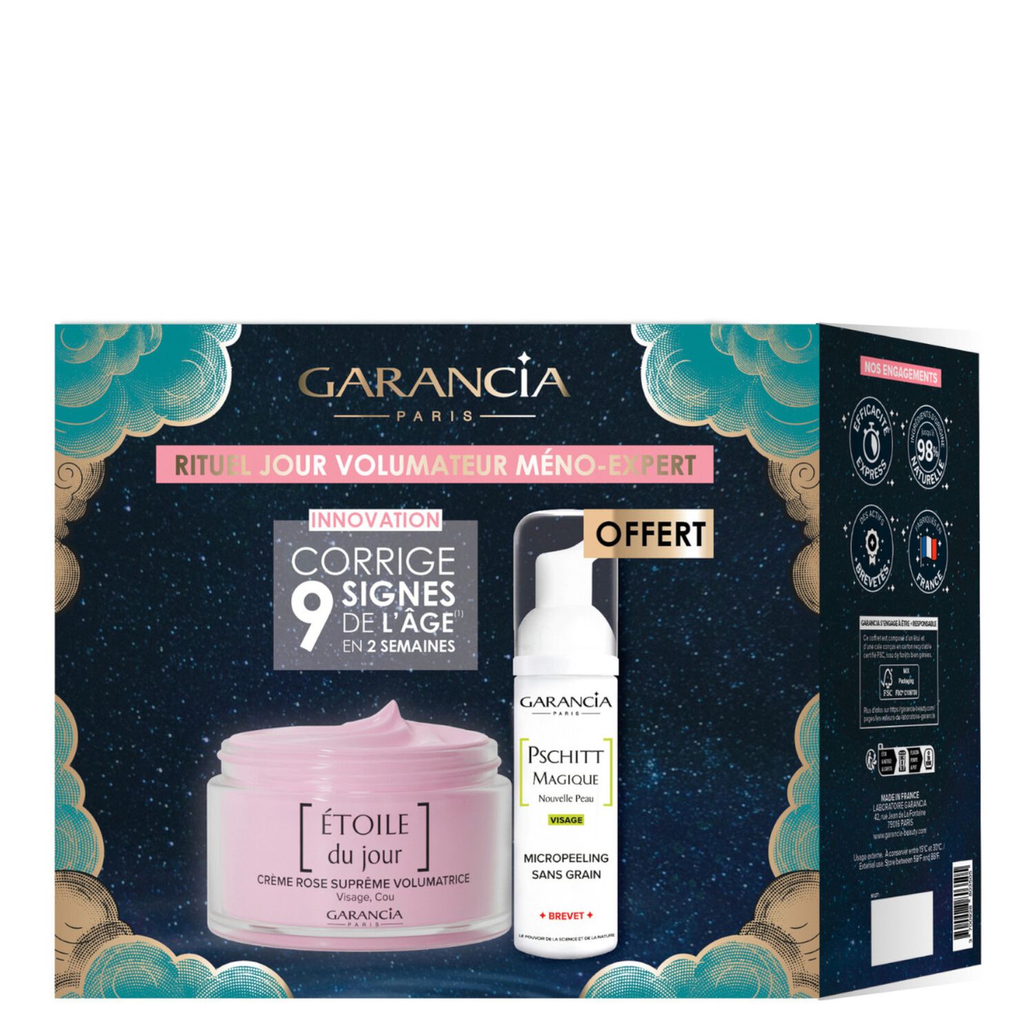 Rituel Jour Volumateur Méno-Expert - Coffret Crème Suprême de Jour 40ml + Micropeeling Visage 30ml