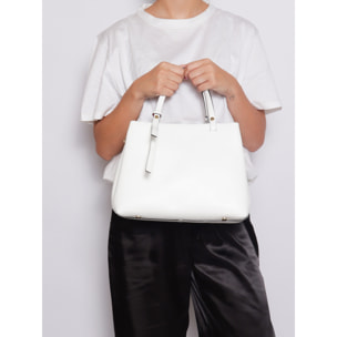 Borsa a mano da donna Made in Italy - Modello Novara Ultra - 100% pelle - 28.0 x 21.0 x 12.0 cm