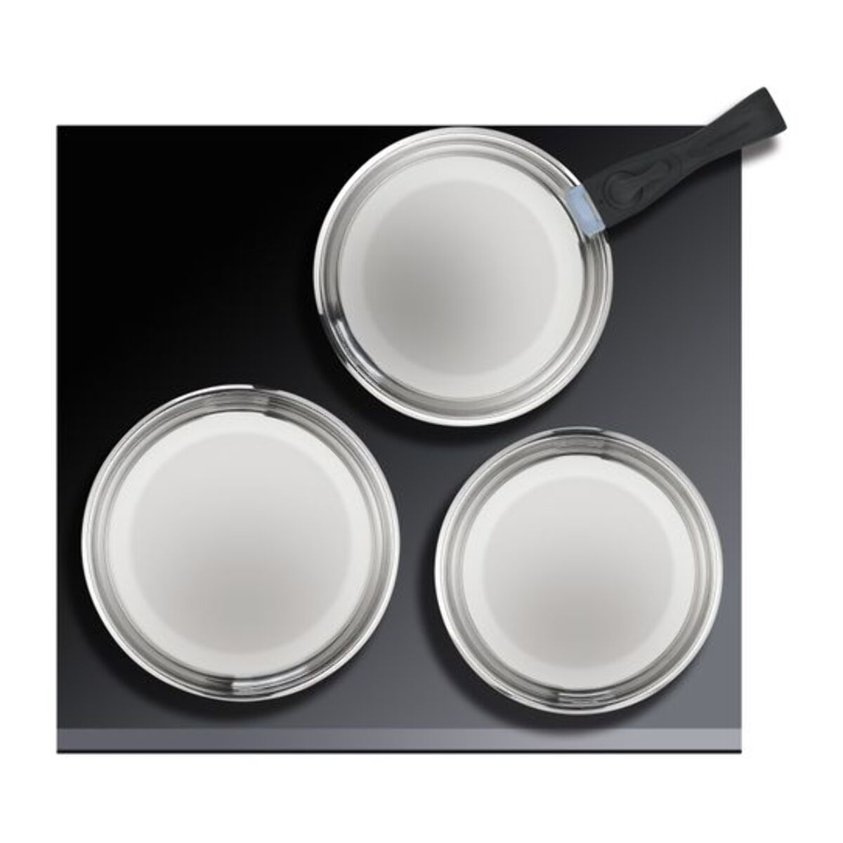 Set de 3 poêles 20 / 24 / 26cm amovible