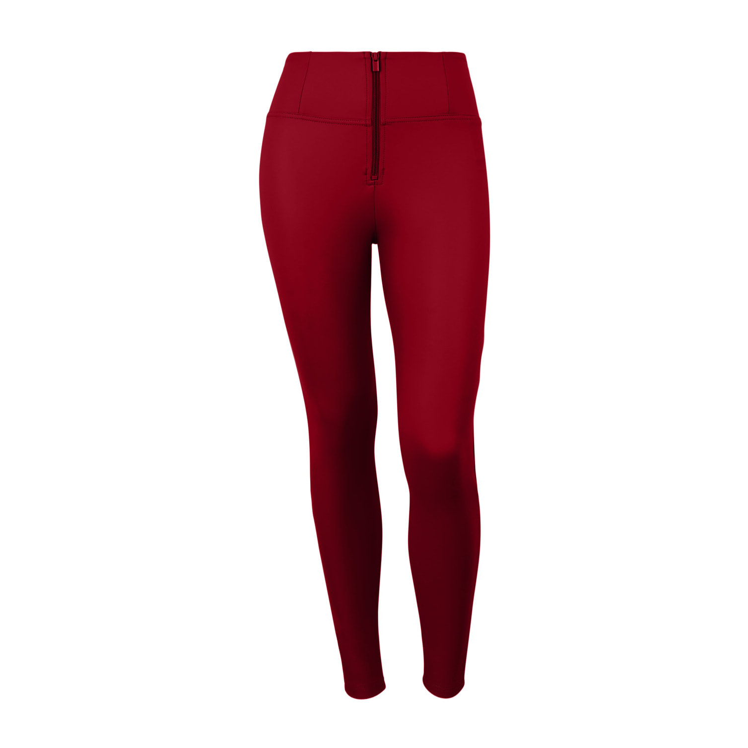 Pantaloni push up WR.UP® vita alta superskinny similpelle