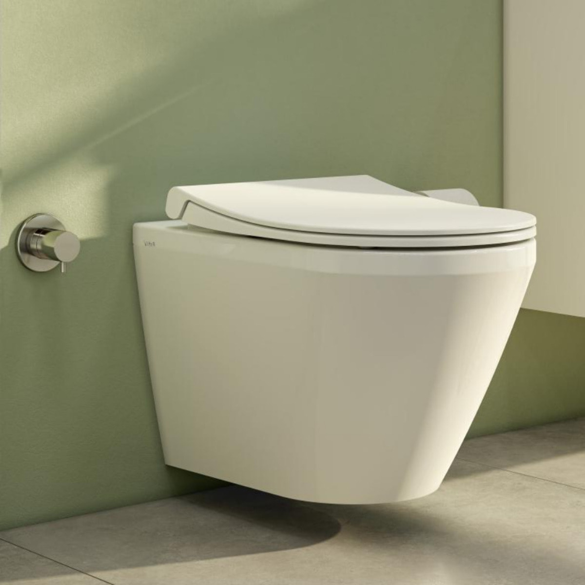 Pack Bati-support Geberit Duofix 112cm + WC sans bride Vitra Integra + Abattant softclose + Plaque blanche