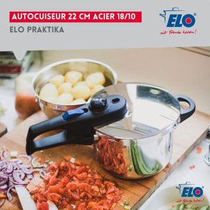 Elo Autocuiseur vapeur inox tous feux dont induction