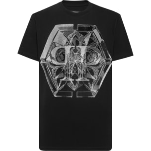 PHILIPP PLEIN T-Shirt Round Neck Ss HEXAGON