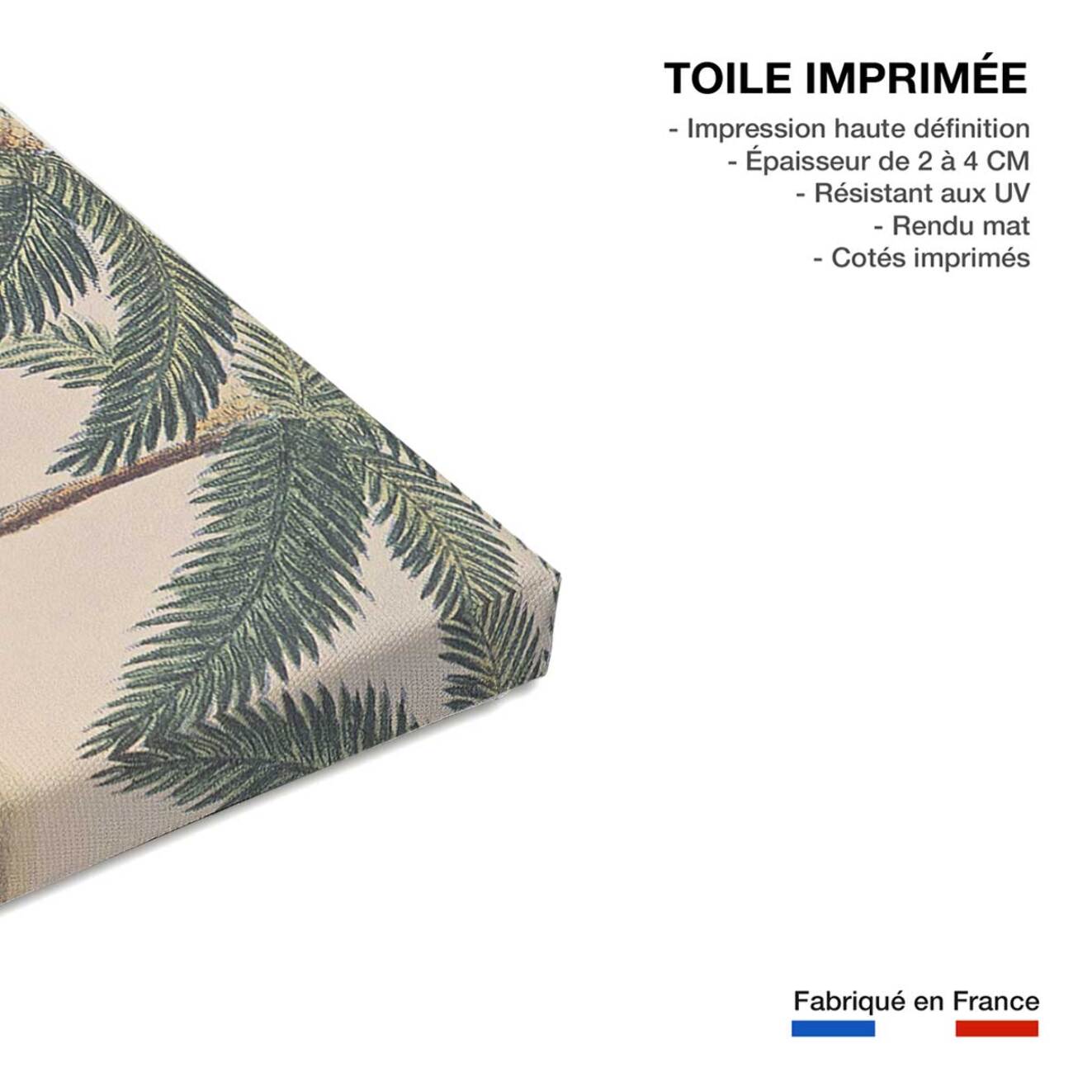 Tableau célèbre tahiti matavae au 19eme siècle  Toile imprimée