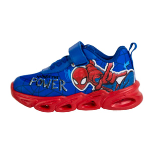 Zapatilla deportiva infantil suela ligera "Spiderman"