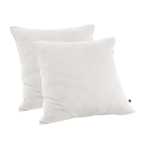 Taie d'oreiller 60x60 cm en gaze de coton - GAIA