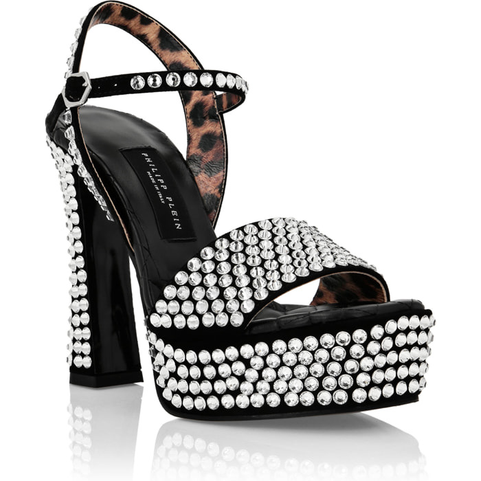 PHILIPP PLEIN Sandalias Tacones Altos