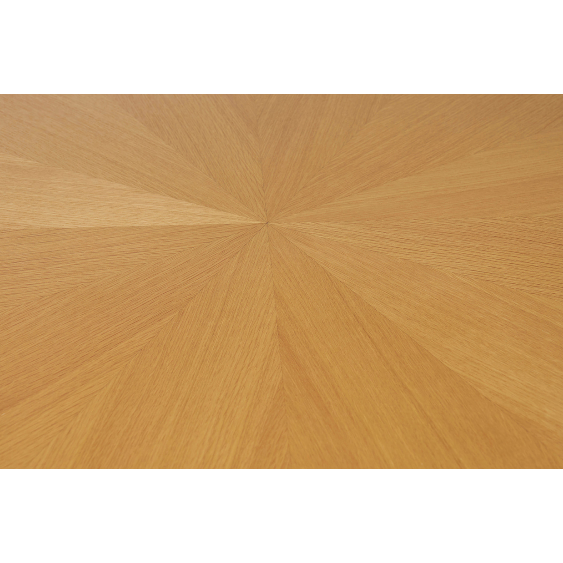 Table à manger ronde en bois clair chêne D137 cm DITA