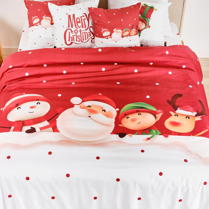 Housse de couette avec clics 100% coton Laponia 54