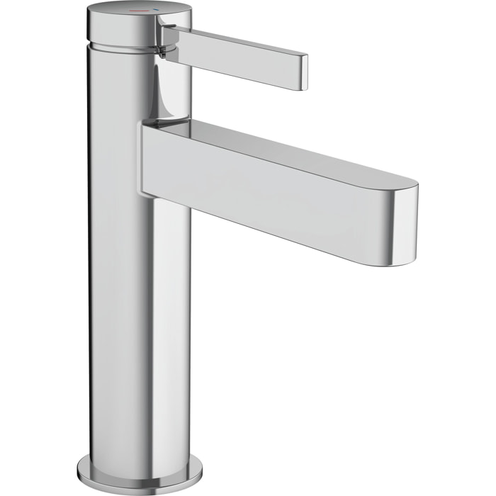 Finoris Mitigeur de lavabo 110 CoolStart, bonde Push-Open chromé
