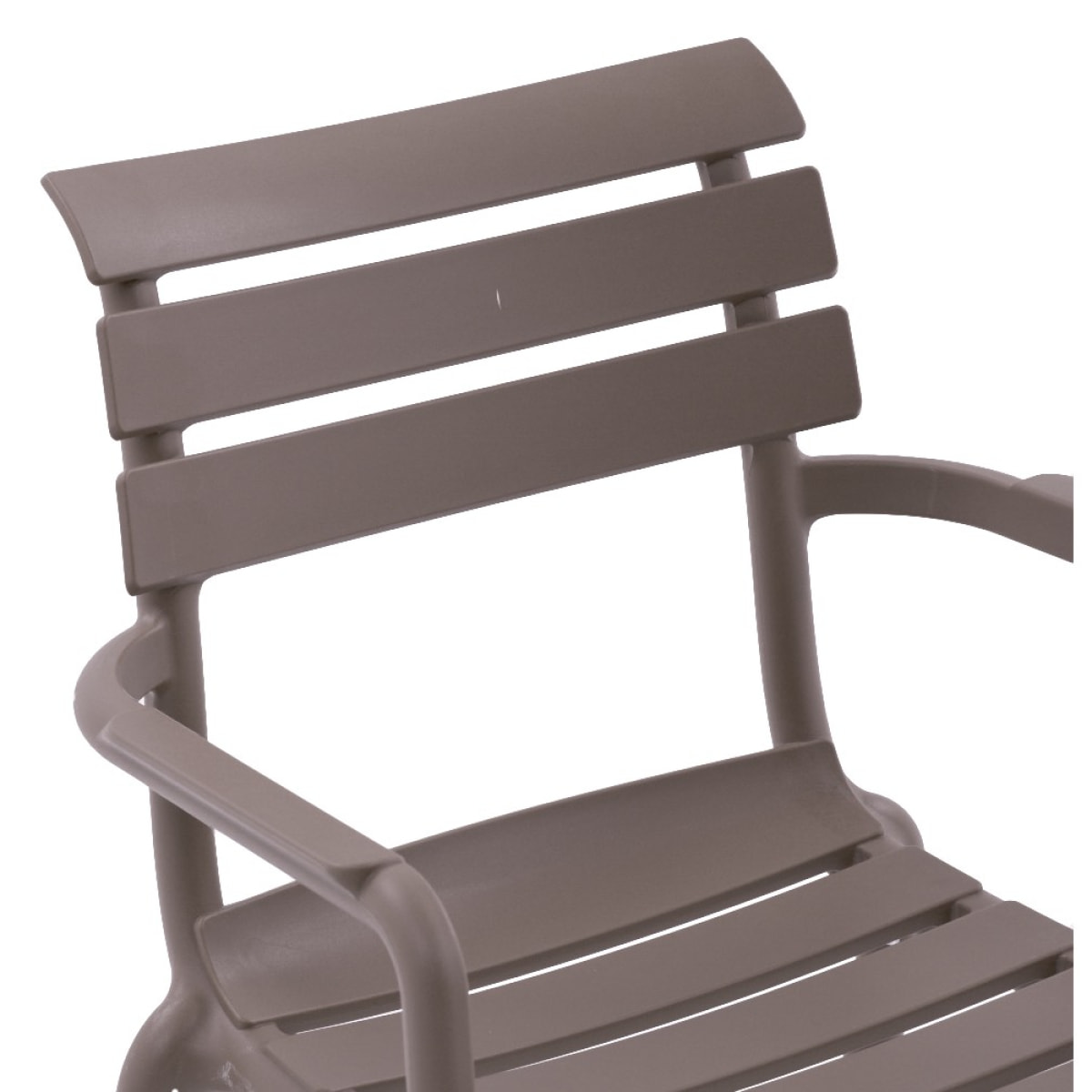 Set 2 poltrone in polipropilene colore tortora