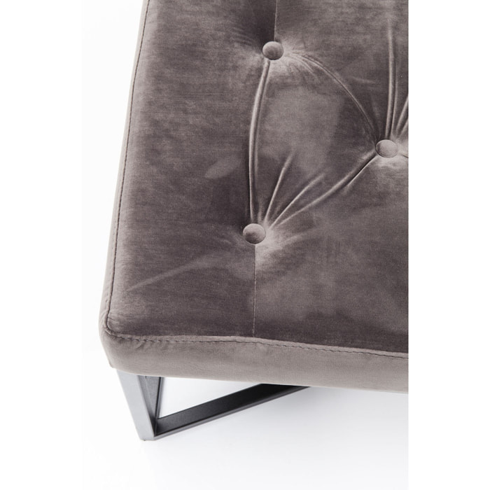 Banc Crossover gris et noir Kare Design