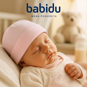 Gorro Nacimiento Rosa Talla Nac
