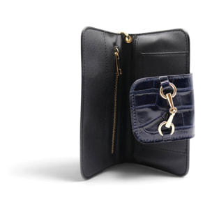 Pochette/Porta Documenti Cheval Firenze Rania Blu Notte