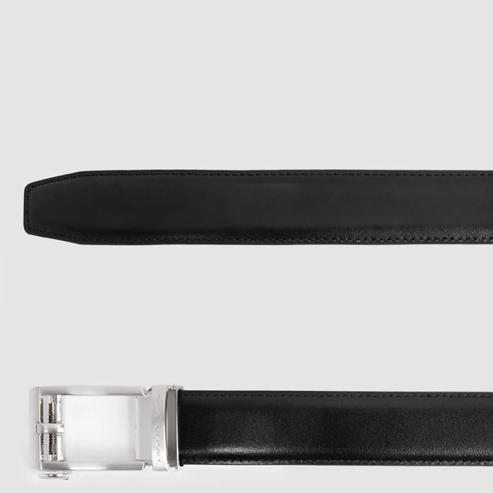 Piquadro Cintura in pelle regolabile senza fori