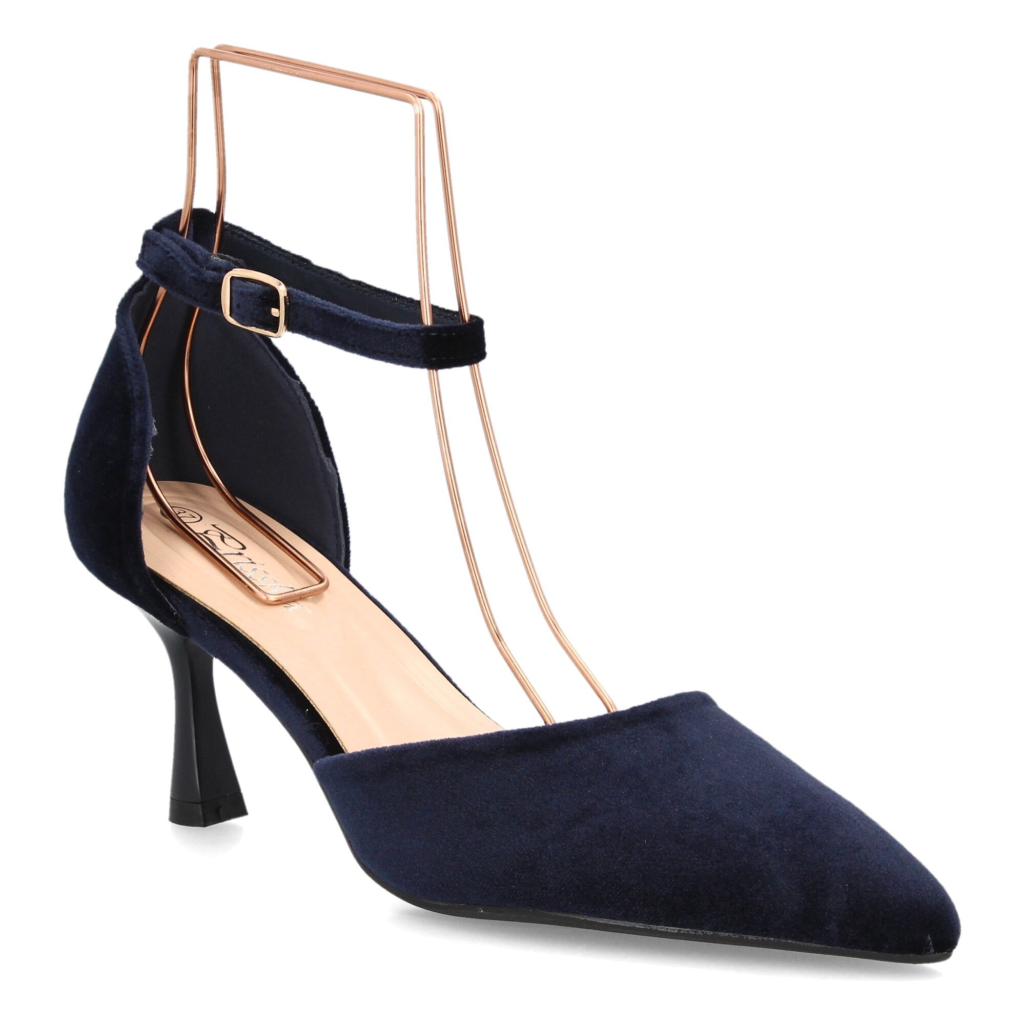 Zapato elegante con tiras aterciopelado
