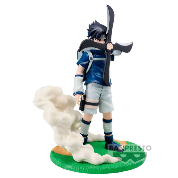 Naruto Shippuden Memorable Saga Sasuke Uchiha Figura 12cm Banpresto