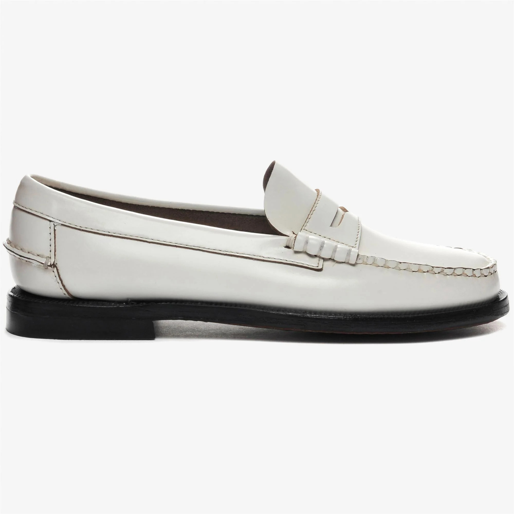 Sebago - Mocassini Donna Bianco - Classic Dan Pigment Woman