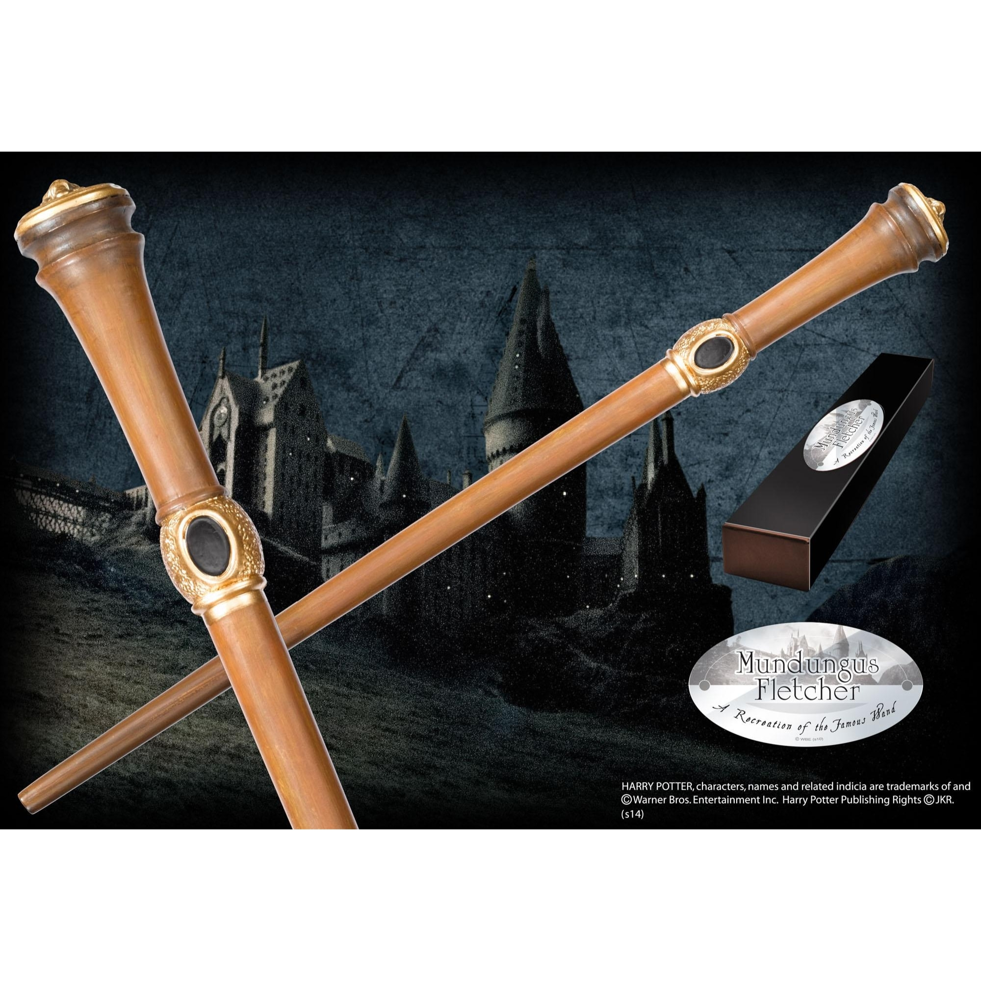 Harry Potter Bacchetta Magica Character Mundungus Fletcher Noble Collection