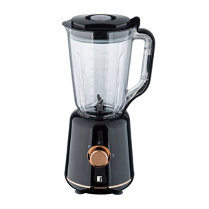 Batidora de vaso 1000W con 2 velocidades y turbo