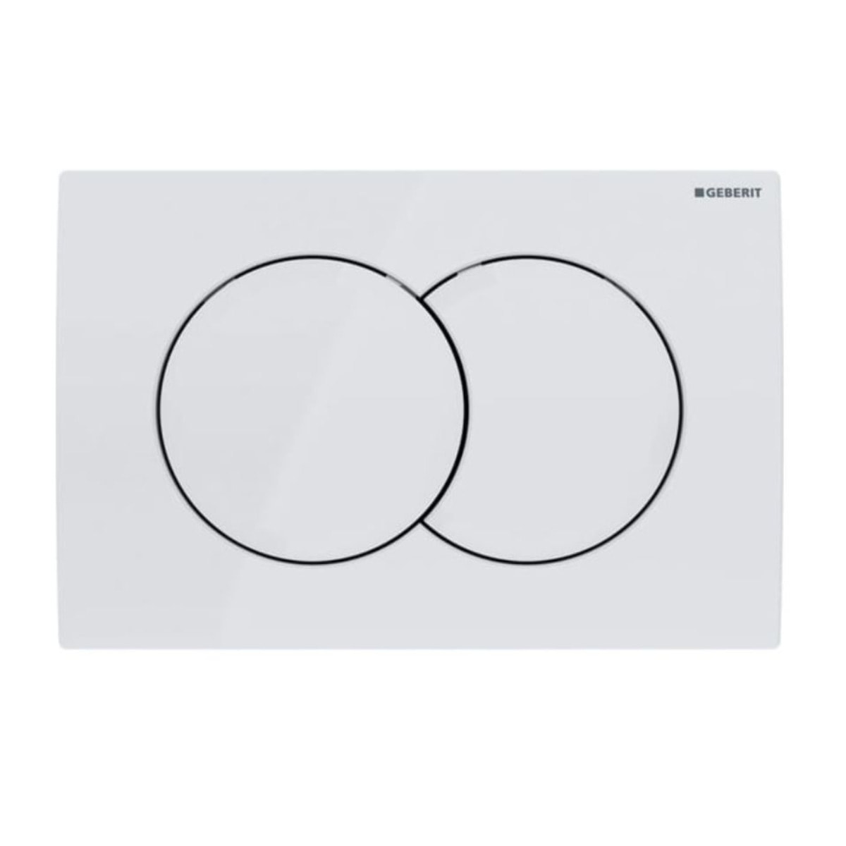 Pack WC Bati-support Geberit Duofix + WC sans bride Vitra S60 + Abattant SoftClose + Plaque Blanche (S60Geb3)