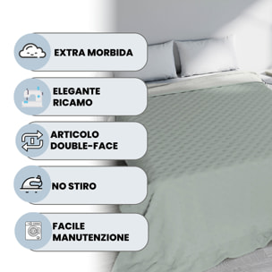 TRAPUNTINO WATER WASHED - 100% Microfibra