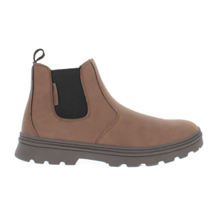 Armata di Mare Scarpe Uomo Stivaletti Chelsea Boots con Soletta Rimovibile in Memory Foam AMU W23L463 Cognac