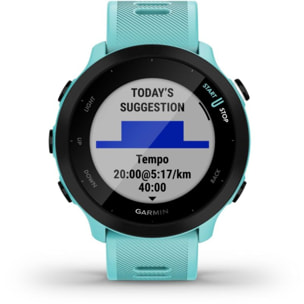 Montre sport GARMIN Forerunner 55 Vert d'eau