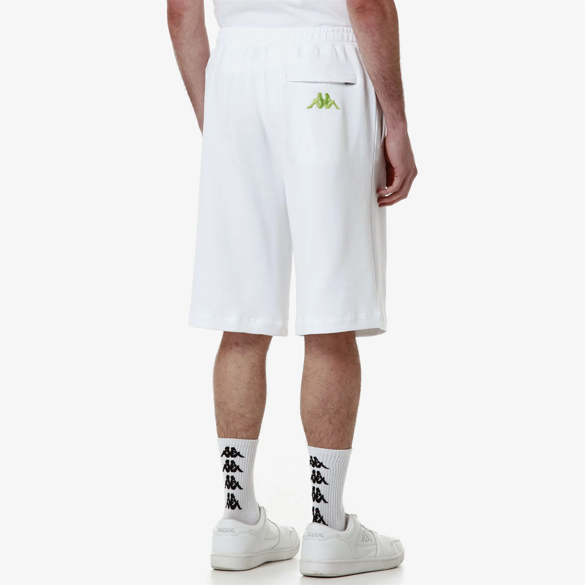 Kappa - Pantaloncini Uomo Bianco - AUTHENTIC MARCEL