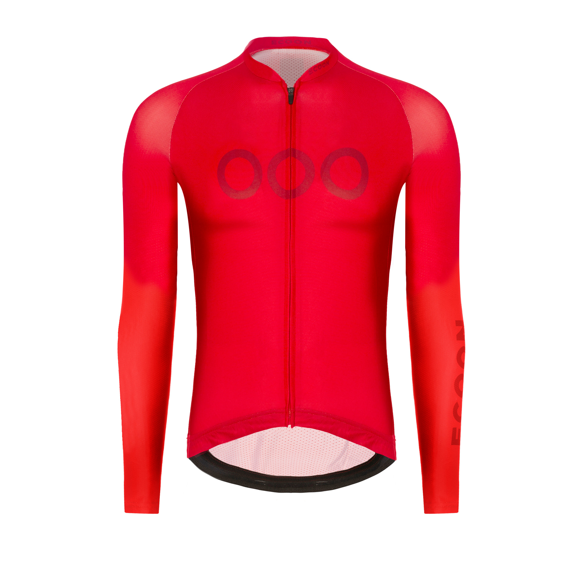 Maglia a maniche lunghe da uomo ECOON Tourmalet in rosso