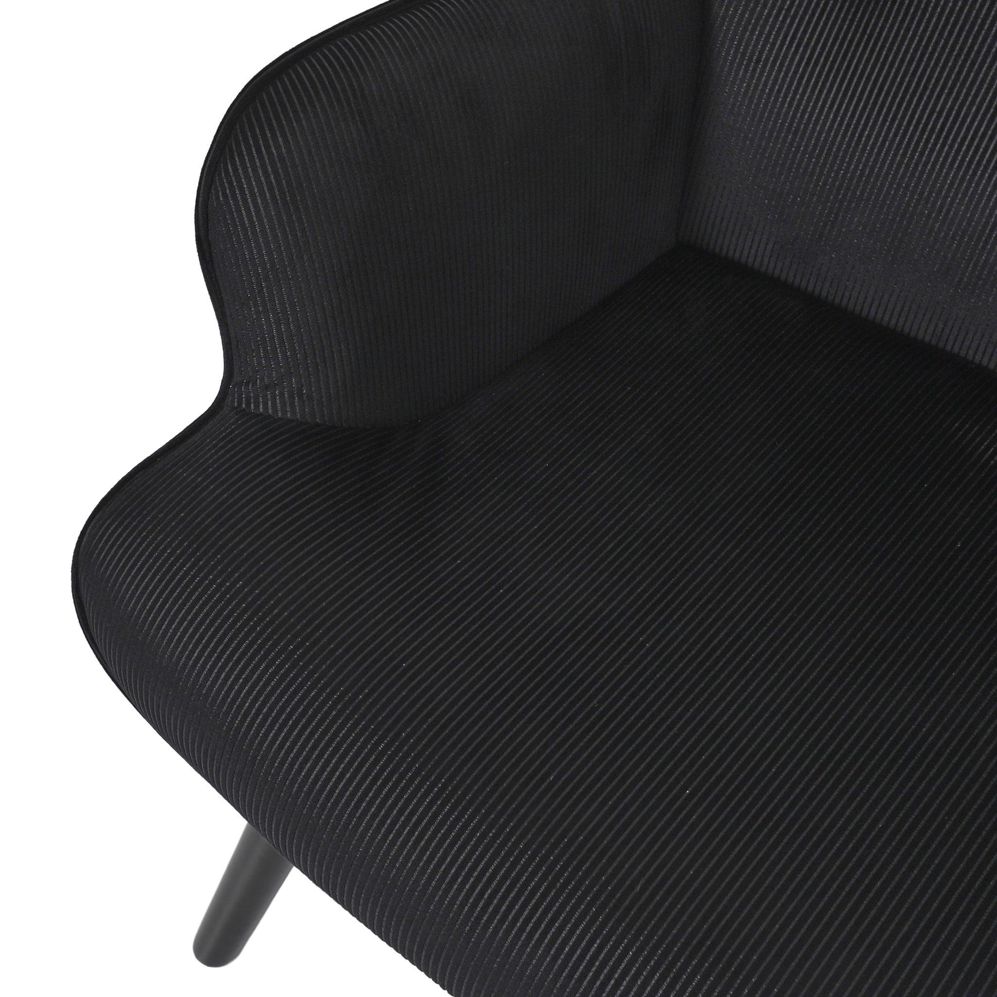 Fauteuil De Salon Giulia Noir