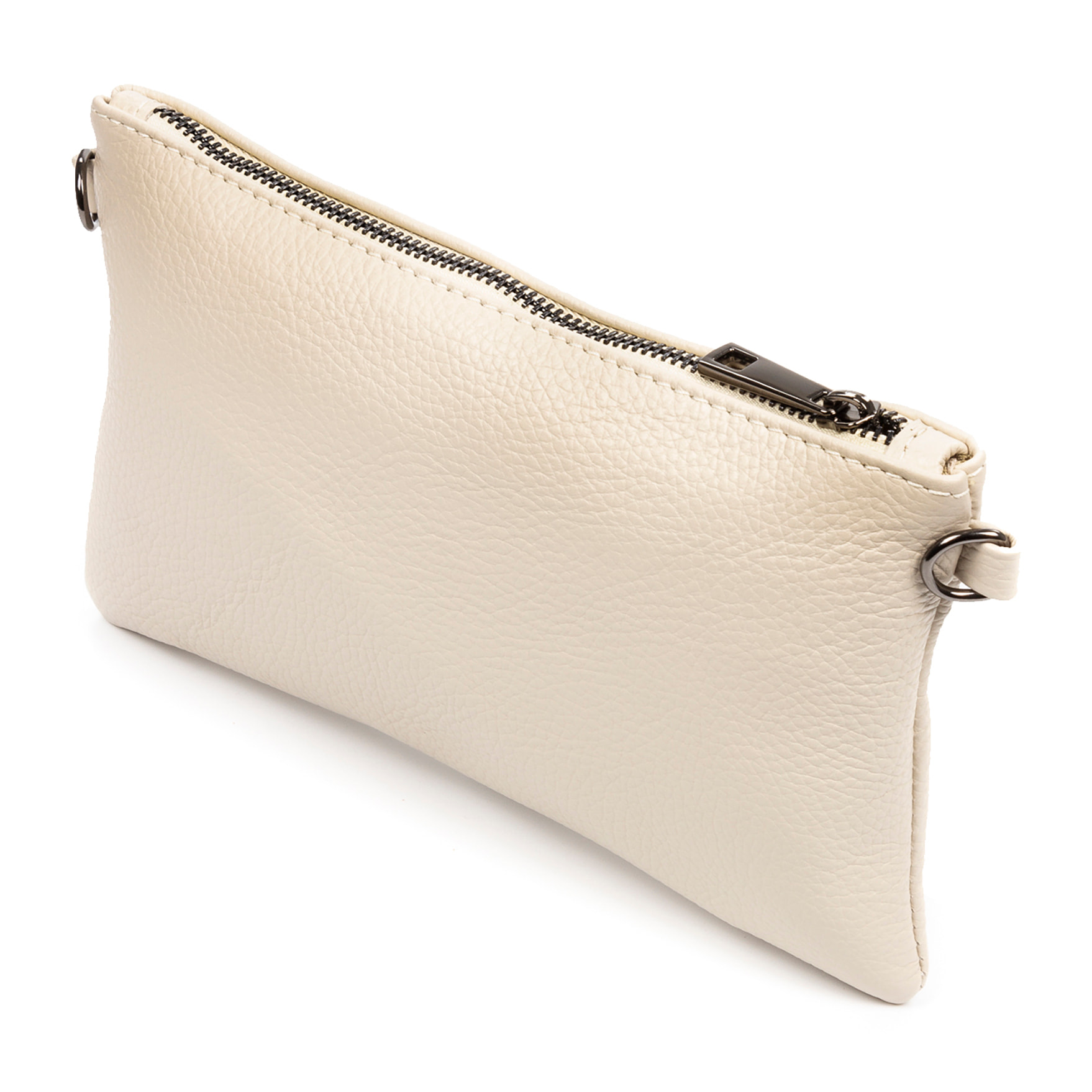 Albenga Borsa a tracolla donna in vera pelle finitura dollaro