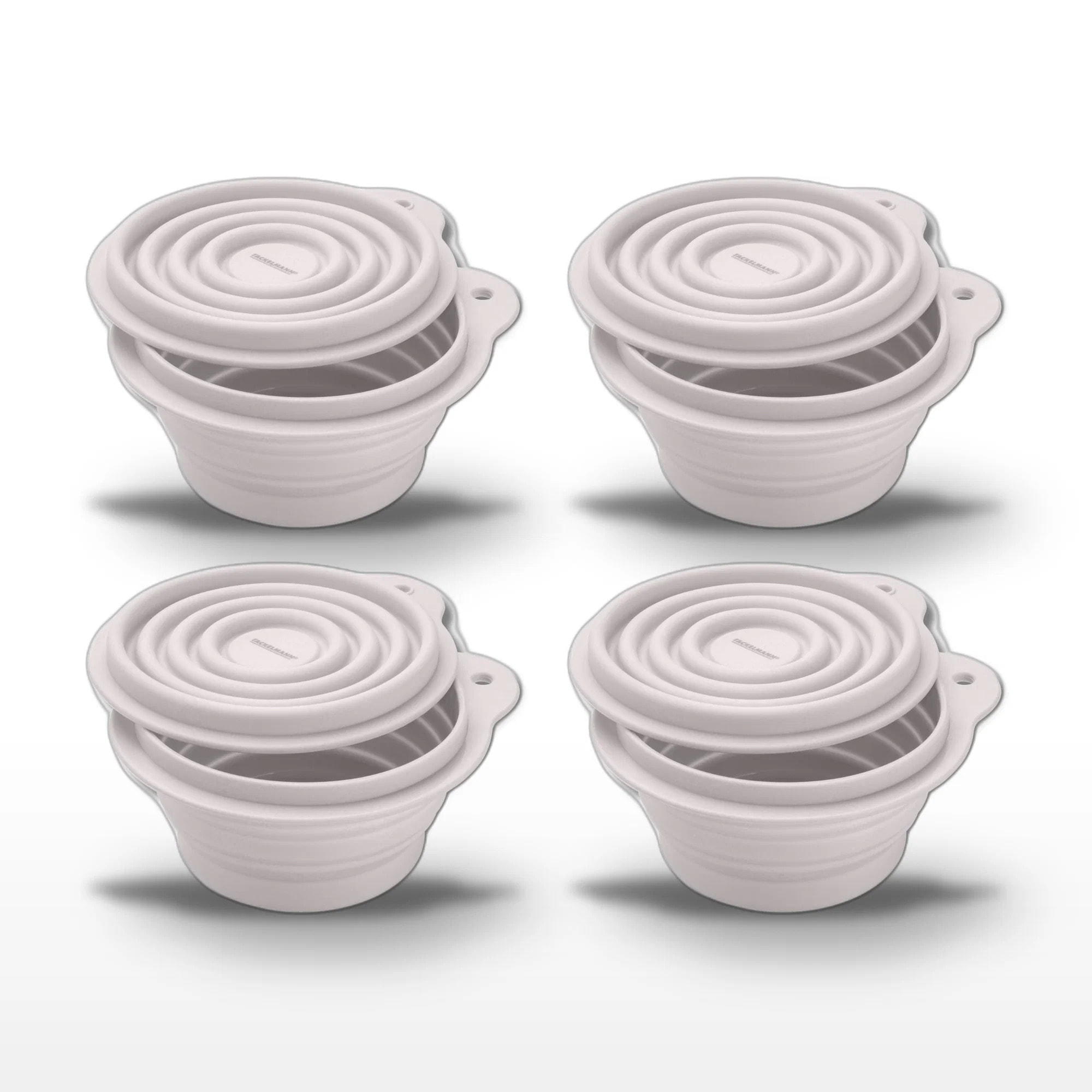 Lot de 4 lunch box 1L avec 4 ustensiles de cuisine Fackelmann Storage