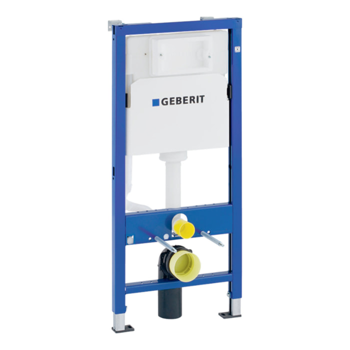 Duofix pack WC bâti-support UP100 + WC suspendu sans bride Roca avec abattant SoftClose + plaque blanche (GEBROGAWR02-FR)