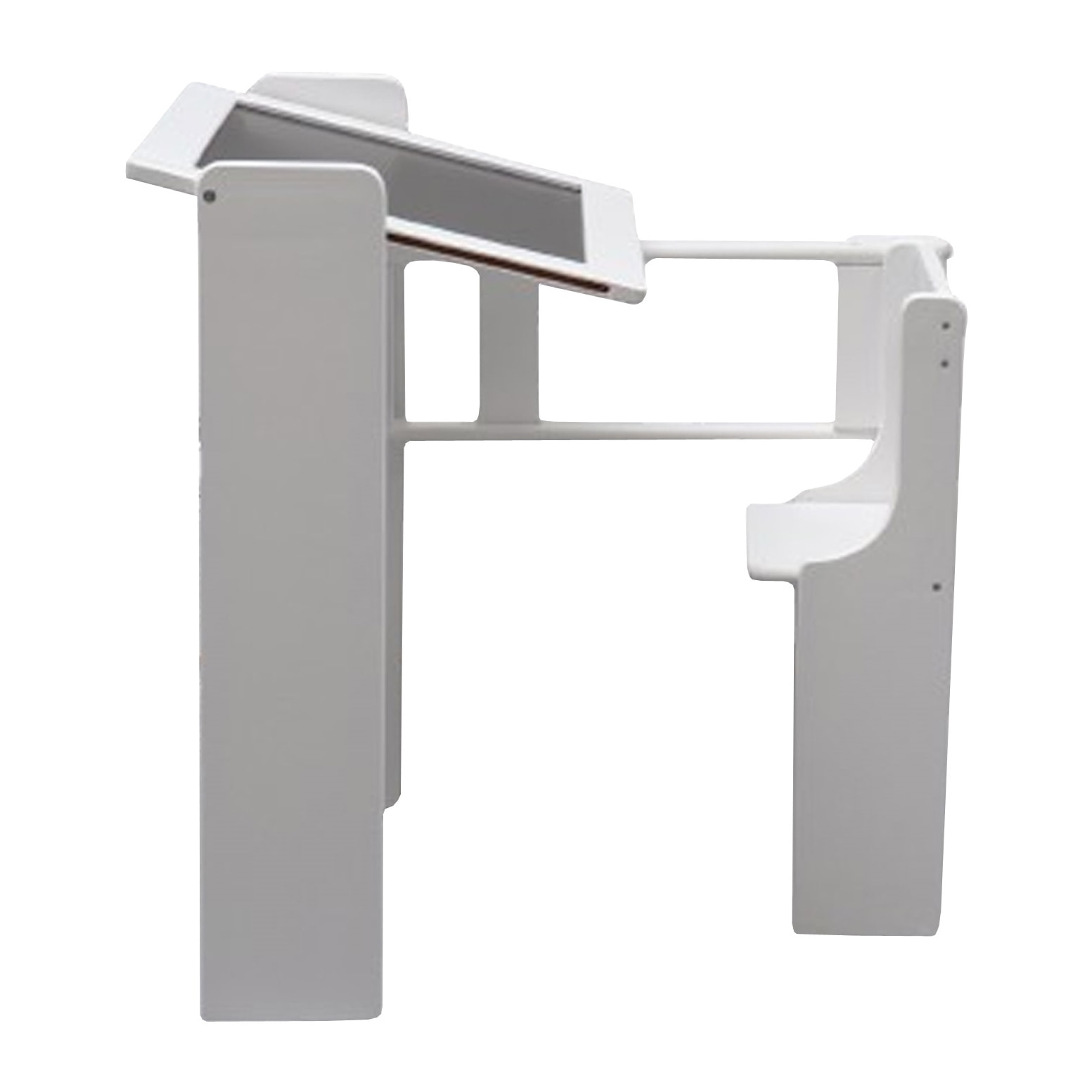 Pupitre pizarra infantil plegable color blanco