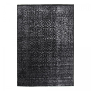 Tapis salon et chambre tissé motif ethnique PUKU