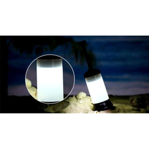 Lanterne portable LED de voyage noir Herzberg HG5049-BLK