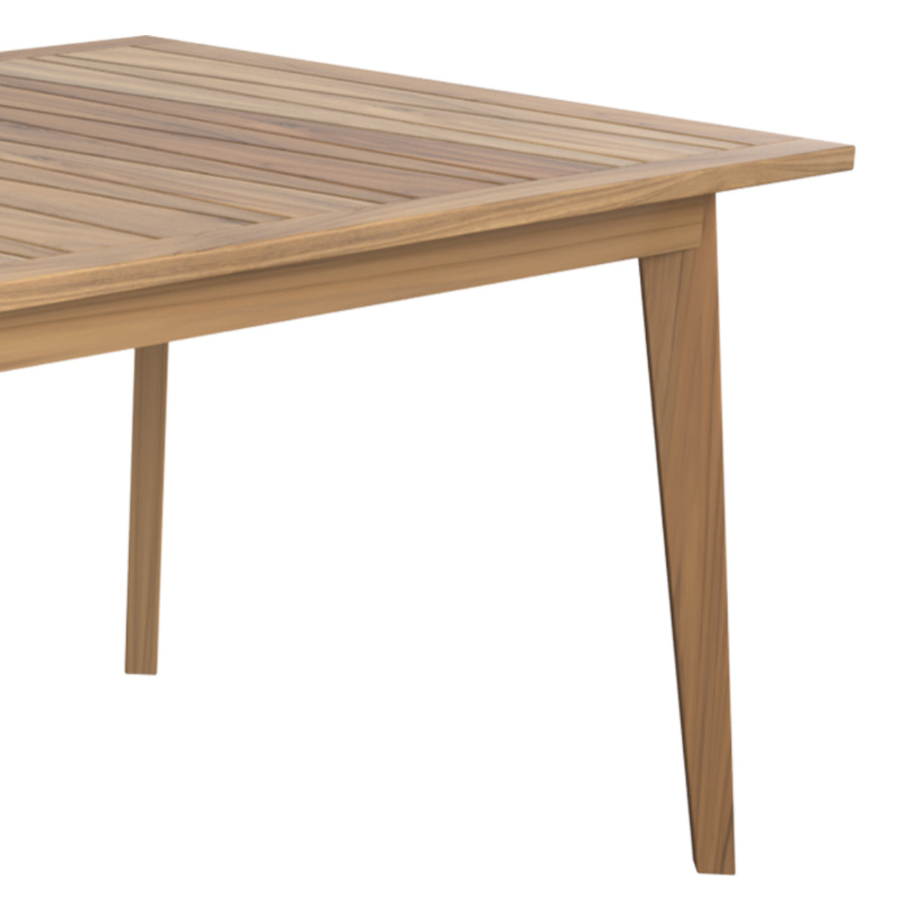 Ensemble table et 6 chaises de jardin en bois de teck - Tunga