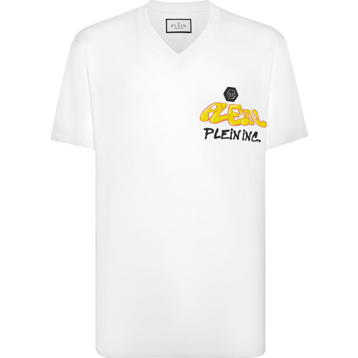 PHILIPP PLEIN T-Shirt Round Neck BOMBING GRAFFITI