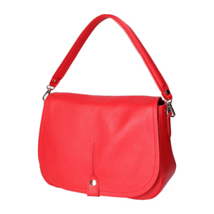 Borsa a spalla Sabina da donna In Vera pelle Made in Italy 29x20x11 cm